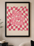 'HOT GIRLS HEAL' POSITIVITY PRINT
