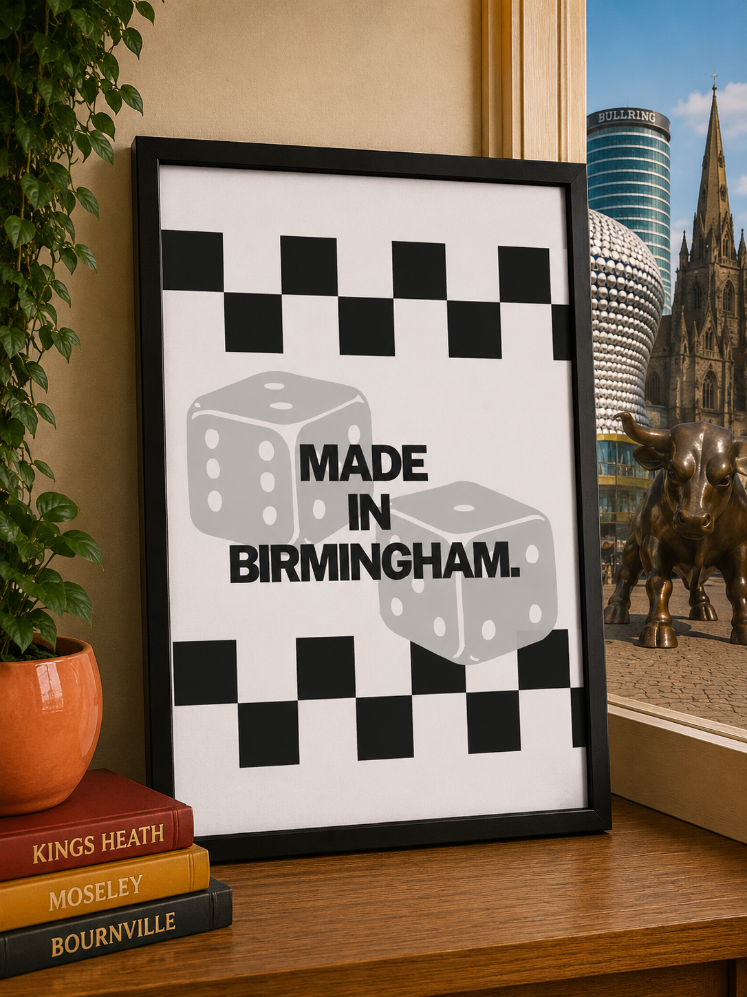'MADE IN BIRMINGHAM' Birmingham Inspired Wall Print